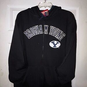 🏀🏟️ Brigham Young University BYU Cougars Marquee Full Zip Hoodie 🏟️⚾️